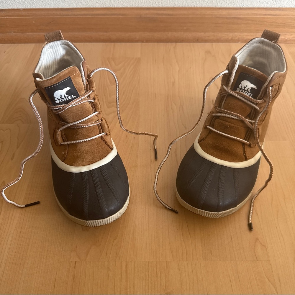 Sorel Out N About III Classic Women’s Suede And Rubber Waterproof Boots, Size 8 - Picture 11 of 12